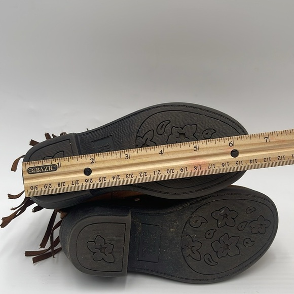 Paris Blues Brown Suede Boots – Kids Size 10 - Picture 9 of 13